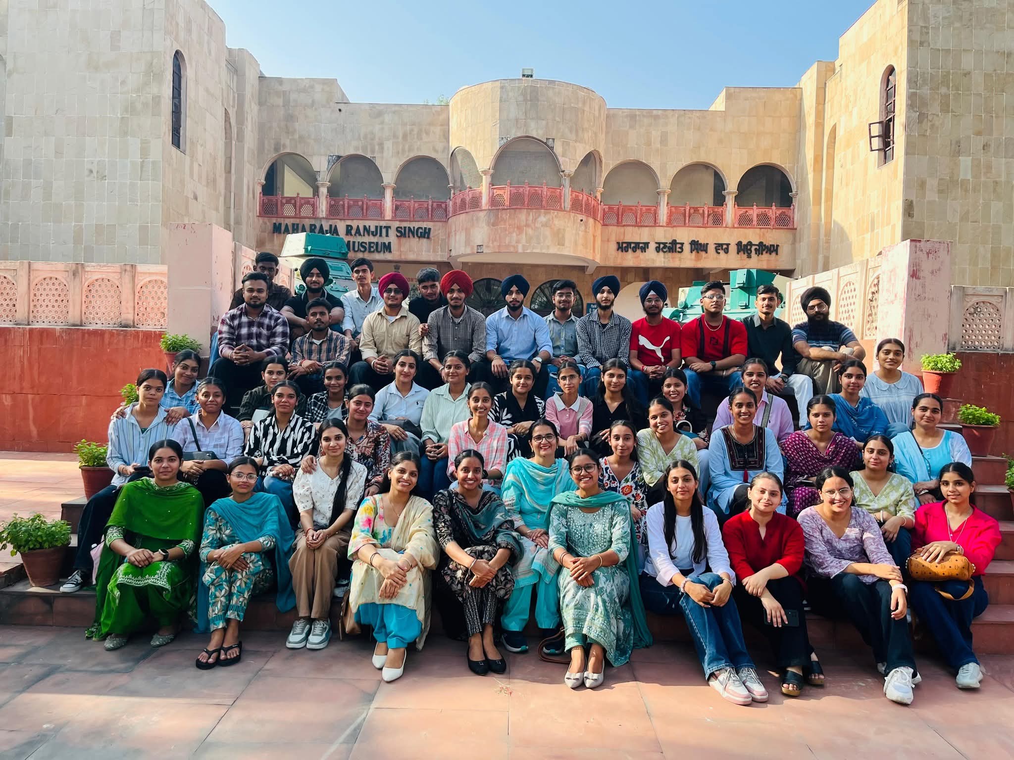 Students of Commerce Department of Sikh National College Banga organized an educational tour.